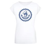 F4NT4STIC T-shirt 'Knut und Jan Hamburg' bleu / blanc, Taille 5XL