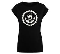 F4NT4STIC T-shirt 'Knut und Jan Hamburg' noir / blanc, Taille 5XL
