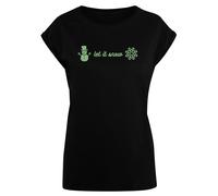 F4NT4STIC T-shirt 'Let It Snow' vert / noir, Taille 5XL