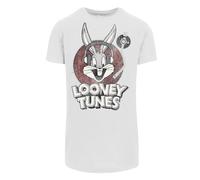 F4NT4STIC T-Shirt 'Looney Tunes Bugs Bunny' mélange de couleurs / blanc, Taille XXXL