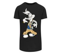 F4NT4STIC T-Shirt 'Looney Tunes Bugs Bunny Rapper' mélange de couleurs / noir, Taille XXL