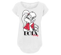 F4NT4STIC T-shirt 'Looney Tunes Classic Lola Bunny' rouge / noir / blanc, Taille 5XL