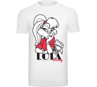 F4NT4STIC T-Shirt 'Looney Tunes Classic Lola Bunny' rouge sang / noir / blanc, Taille XL