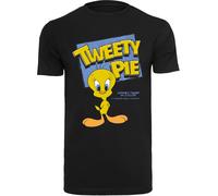 F4NT4STIC T-Shirt 'Looney Tunes Classic Tweety Pie' bleu / jaune / orange / noir, Taille S