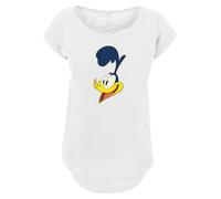 F4NT4STIC T-shirt 'Looney Tunes Road Runner Face' bleu / jaune / orange / blanc, Taille 4XL