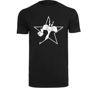 F4NT4STIC T-Shirt 'Looney Tunes Sylvester Cartoon Stern' noir / blanc, Taille M