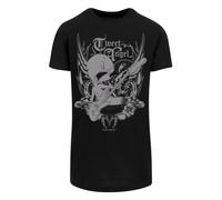 F4NT4STIC T-Shirt 'Looney Tunes Tweety Pie Rock' pierre / noir, Taille 5XL