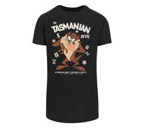F4NT4STIC T-Shirt 'Looney Tunes Vintage Tasmanian Devil Taz -BLK' mélange de couleurs / noir, Taille M