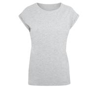 F4NT4STIC T-shirt 'Lost in nature' gris / gris chiné / noir, Taille 4XL