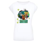 F4NT4STIC T-shirt marron / kiwi / vert clair / blanc, Taille M