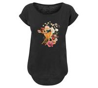 F4NT4STIC T-shirt marron / rose / noir / blanc, Taille XS