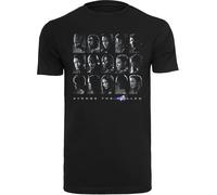 F4NT4STIC T-Shirt 'Marvel Avengers Endgame The Fallen Heroes' mélange de couleurs / noir, Taille 5XL