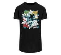 F4NT4STIC T-Shirt 'Marvel Christmas Black Widow' mélange de couleurs / noir, Taille S