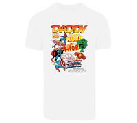 F4NT4STIC T-Shirt 'Marvel Comics Our Dad Superhero' mélange de couleurs / blanc, Taille 5XL