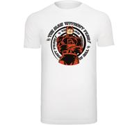 F4NT4STIC T-Shirt 'Marvel Daredevil Spiral' gris / lie de vin / noir / blanc, Taille 5XL