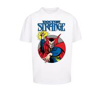 F4NT4STIC T-Shirt 'Marvel Doctor Strange' bleu / jaune / rouge / noir / blanc, Taille XL