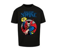 F4NT4STIC T-Shirt 'Marvel Doctor Strange Circle' bleu / jaune / rouge / noir, Taille XS