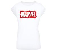 F4NT4STIC T-shirt 'Marvel' rouge / blanc, Taille S