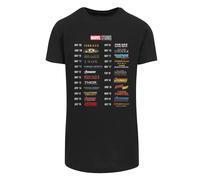 F4NT4STIC T-Shirt 'Marvel Studios 10 Years' mélange de couleurs / noir, Taille 4XL