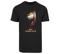 F4NT4STIC T-Shirt 'Marvel Studios Iron Man' or / rouge rubis / noir / blanc, Taille XL