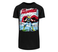 F4NT4STIC T-Shirt 'Marvel Thor Asgard' bleu ciel / rouge / noir / blanc, Taille XL