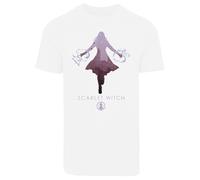 F4NT4STIC T-Shirt 'Marvel Universe Scarlet Witch' lavande / baie / violet clair / blanc, Taille XS