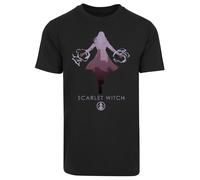 F4NT4STIC T-Shirt 'Marvel Universe Scarlet Witch Silhouette' violet / aubergine / lilas / noir, Taille L