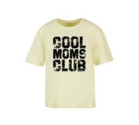 F4NT4STIC T-shirt 'Mothers Day Modern Love Statement Trendy Slogan' jaune / noir, Taille L
