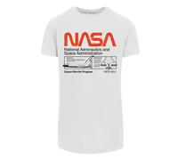 F4NT4STIC T-Shirt 'NASA Classic Space Shuttle' rouge / noir / blanc, Taille XXL