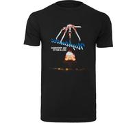 F4NT4STIC T-Shirt 'Nightmare On Elm Street Italian Movie Poster' bleu / orange / noir / blanc, Taille L