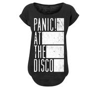 F4NT4STIC T-shirt 'Panic At The Disco' noir / blanc, Taille XL