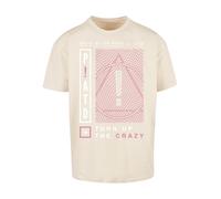 F4NT4STIC T-Shirt 'Panic At The Disco Turn Up The Crazy' sable, Taille XL