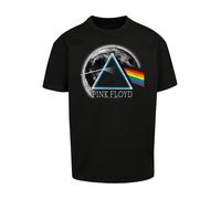 F4NT4STIC T-Shirt 'Pink Floyd Dark Side of The Moon Distressed Moon' mélange de couleurs / noir, Taille XS