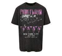 F4NT4STIC T-Shirt 'Pink Floyd' gris / violet / noir, Taille XL