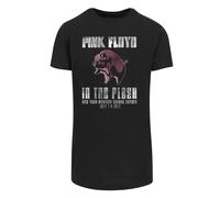F4NT4STIC T-Shirt 'Pink Floyd In The Flesh' rose ancienne / violet rouge / noir / blanc, Taille 4XL