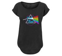F4NT4STIC T-shirt 'Pink Floyd Neon Dark Side' mélange de couleurs / noir, Taille XL