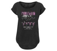 F4NT4STIC T-shirt 'Pink Floyd Tour' gris clair / rose clair / noir, Taille XXL
