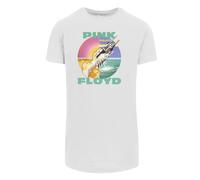 F4NT4STIC T-Shirt 'Pink Floyd Wish You Were Here Rockband' mélange de couleurs / blanc, Taille XS