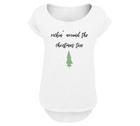 F4NT4STIC T-shirt 'Rockin around the christmas tree' vert / noir / blanc, Taille S