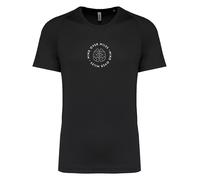 F4NT4STIC T-Shirt 'Running Mind Over Miles' noir / blanc, Taille M
