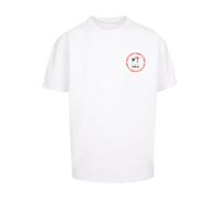 F4NT4STIC T-Shirt 'Sansta Paws Christmas Cat' marron / rouge / noir / blanc, Taille XXXL