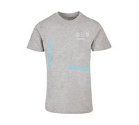 F4NT4STIC T-Shirt 'Self Love' turquoise / gris, Taille S