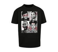 F4NT4STIC T-Shirt 'Sex Education Class Photos Netflix TV Series' noir, Taille XXL