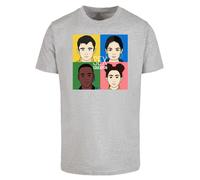 F4NT4STIC T-Shirt 'Sex Education Netflix TV Series' bleu / jaune / gris / vert, Taille 4XL