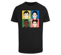 F4NT4STIC T-Shirt 'Sex Education Netflix TV Series' bleu / jaune / vert / noir, Taille M