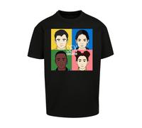 F4NT4STIC T-Shirt 'Sex Education Netflix TV Series' mélange de couleurs / noir, Taille L