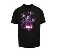 F4NT4STIC T-Shirt 'Sex Education Netflix TV Series' violet / noir / blanc, Taille XS