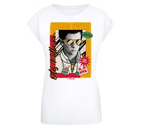 F4NT4STIC T-shirt 'Sex Education Otis Hung Over Collage Netflix TV Series' gris / vert / noir / blanc, Taille 4XL