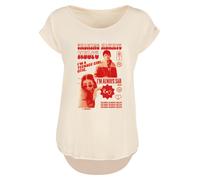 F4NT4STIC T-shirt 'Sex Education Otis Talking Helps Netflix TV Series' sable / rouge, Taille XS