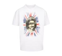F4NT4STIC T-Shirt 'Sex Pistols God Save The Queen' bleu / rouge / noir / blanc, Taille L